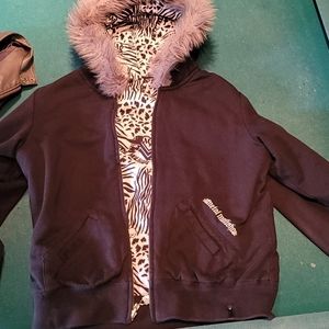 Reversible metal mulisha coat!